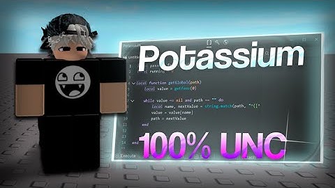 Roblox Executor "Potassium" (2025) - No Key, 100% sUNC Working 2025