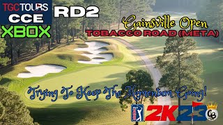 Can I Keep The Momentum | Rd2 - Gainsville Open - TGC CC-E | #pga2k23 Gameplay & Commentary (XBOX)