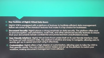 HighQ Virtual Data Room Reviews: A Comprehensive Analysis | Emon Tech 30