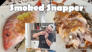 Smoked Red Snapper