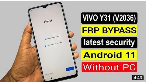 vivo Y31 hard reset | pattern & password unlock | frp bypass 2022 |android 11 frp bypass without pc