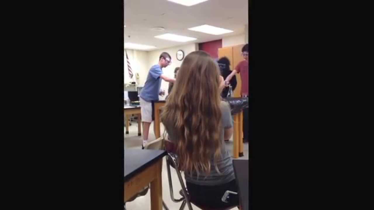 Girls head explodes live YouTube