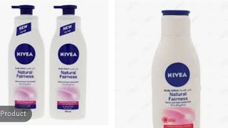 ريفيو لوشن نيفيا لتفتيح الجسم هتتفاجئي من النتيجه وكمان سعره Nivea body lotion Natural fairness