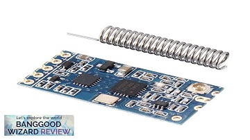 5Pcs Geekcreit® HC-12 433MHz SI4438 Wireless Serial Module Wireless Transceiver Transmission Review