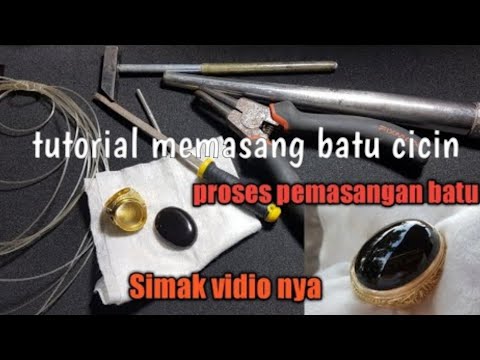 Model RING CINCIN Batu akik & Permata terbaik 2020. 