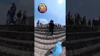 Un nuevo video en 360 grados captado por un turista revela cómo ocurrió el ataque en Teotihuacán