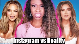 Why Are Celebrities so UGLY & FAKE | Khloe Kardashian (Instagram vs Reality & Plastic Surgery)