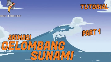 MEMBUAT ANIMASI GELOMBANG TSUNAMI - PART 1 [TUTORIAL ADOBE FLASH]