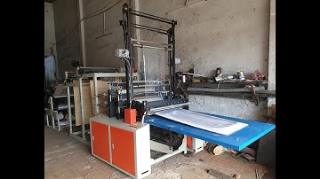 Máy Cắt Túi Ni Lông 2 Tầng 2 Cuộn Khổ 1000mm.