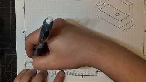 Problem 1-5 Multiview Drawing