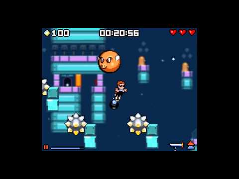 Mutant Mudds Deluxe - Time Attack - LVL 20 - 5.4 - Low% - 52.36