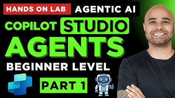 Copilot Studio Beginner Lab Part 1 | Create & Deploy Your First AI Agent + Topics Deep Dive