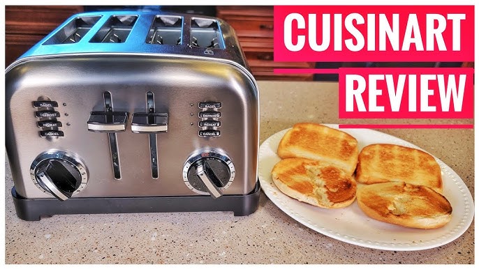 Test et Avis : Grille-pain Cuisinart CPT160E, Toaster 2 fentes