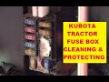 Kubota L4400 Tractor - Cleaning &amp; Protection Fusebox and Fuses