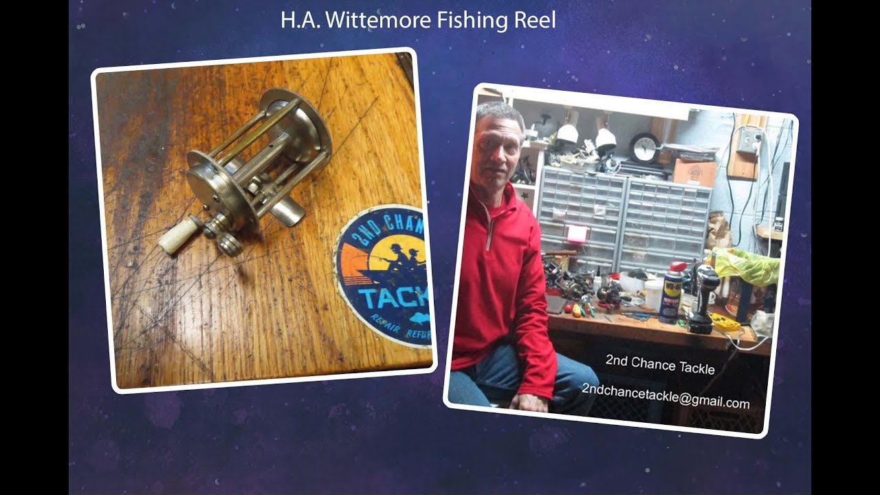 История и правила обслуживания рыболовной катушки H.A. Whittemore, возраст которой составляет 100...