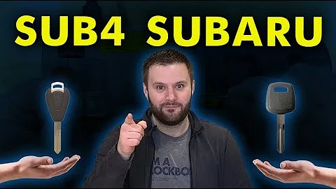 SUB4 Subaru Transponder Key | Everything You Want to Know