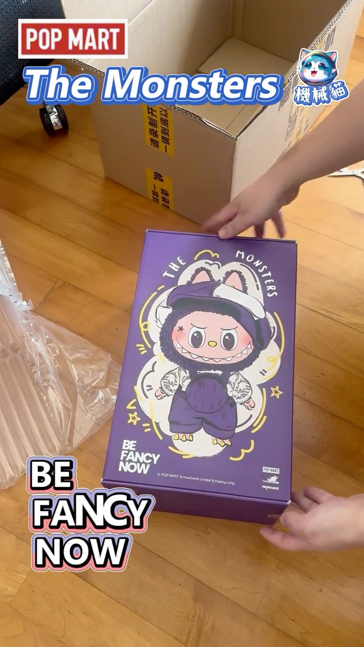 「限定版」LABUBU×Pronounce-Be Fancy now Labubu The Monsters X Pronounce Be Fancy Now Vinyl Plush