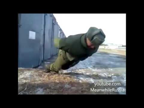 Ellerini Kullanmadan Sınav Çeken Rus Askeri:)