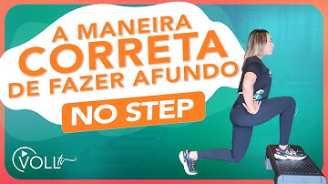 Afundo no step: como realizar corretamente?