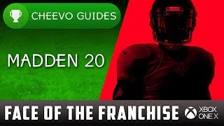 MADDEN NFL 20 - Face of The Franchise Mode | Achievement / Trophy Guide