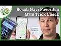 Bosch Navi Favoriten ➤ Herzfrequenz 💓 MTB Trick Check 🚴 Bosch Update 1.34