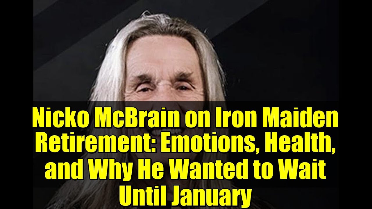 Nicko McBrain on Iron Maiden Retirement: Emotions, Health, and Why He Wanted to Wait Until January