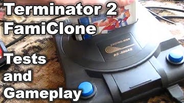 Revisiting the Terminator 2 Ending Man ( FamiClone ) Tests and Gameplay - Retro Video Game Memories