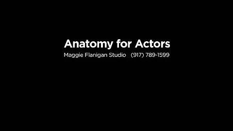 Anatomy Class for Actors } Marta Reiman | 917-789-...