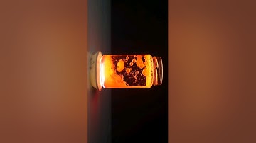 LAVA Lamp 🤗 How To Make At Home | #gosikefact