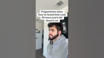 Programmers testing their code