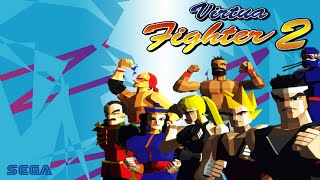 Test Virtual Fighter 2 (megadrive)