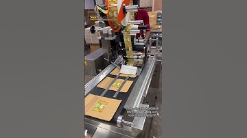 AUtomatic pouch sticker lableing machine | sticker label applicator for pouch carton labels