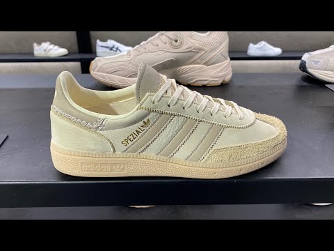 【Adidas】Handball Spezial CREAM WHITE IE3699 Wmns Handball Spezial 'Cream White Wonder Beige' - Adidas