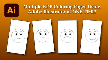 Using Adobe Illustrator to Make Multiple Coloring Book Pages at Once