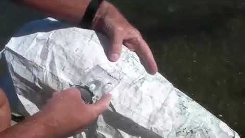 MyTopo Maps Really are Waterproof!