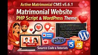 Matrimony Website PHP Laravel Development Process In Hindi || Active Matrimonial CMS Setup