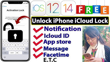 How to Unlock iPhone iCloud in Full Free | Notification, iCloud Sign in | IOS 12 14x | 100% Working