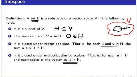 Math3450 Sec4-1 Part 2 Subspace