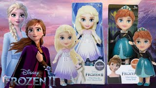 Disney's Frozen II: Queen Anna, and Elsa The Snow Queen Mini Dolls