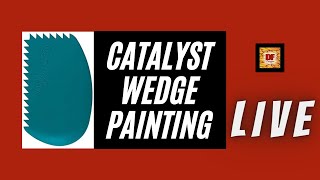 Catalyst Wedge | Beginners Tutorial | Glue Pouring Medium  LIVE