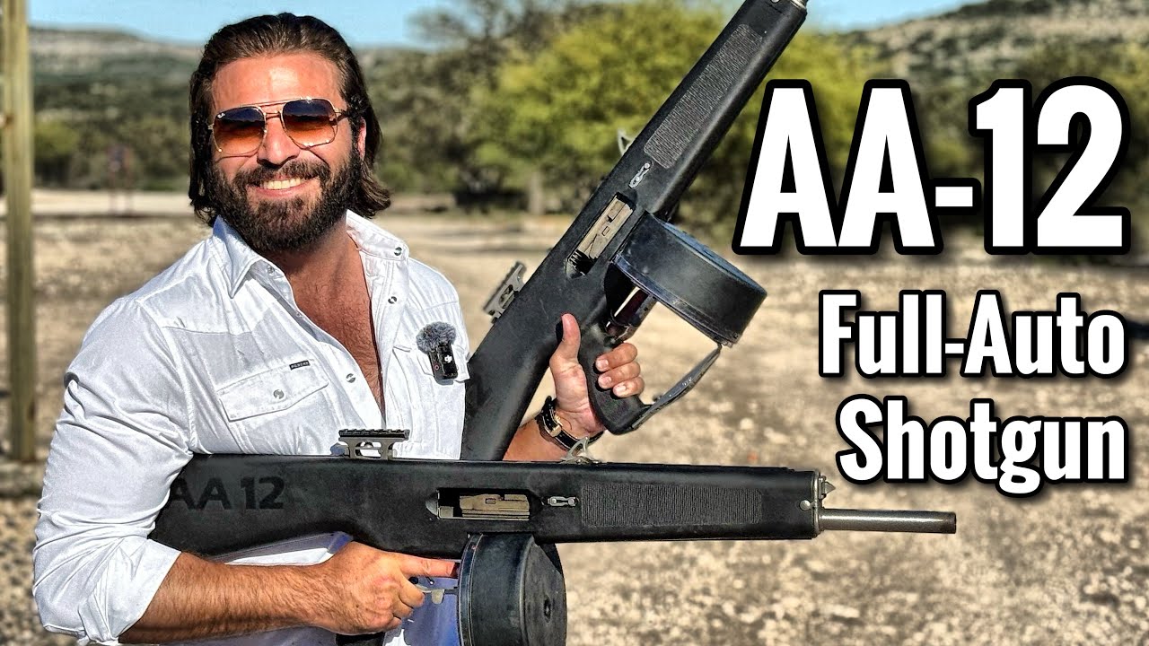 The AA-12 – Legendary Full Auto Shotgun