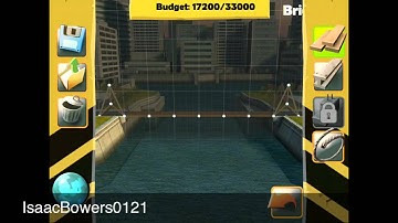 Bridge Constructor Walkthrough: The Ridge Bridge 3