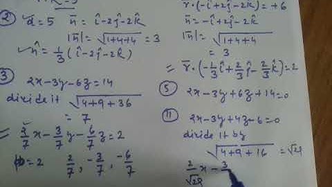 Solution of Ex- 29.4 Three Dimensional Geometry Class XII