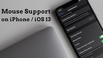 Connect Mouse to iPhone Running iOS 13 - Really?
