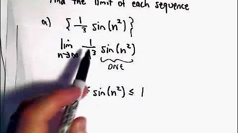 Squeeze / Absolute Value Theorem for Sequence : Ex 1