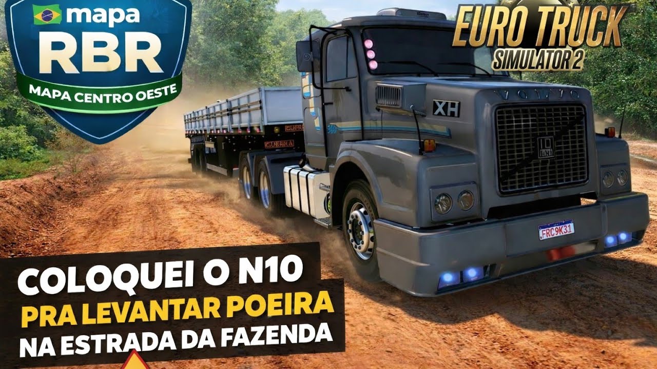 🔥 Volvo N10, estrada de TERRA  e asfalto 🔥