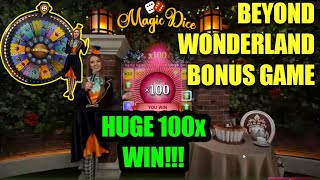 Magic Dice AND Wonderspins | Huge Multiplier | Adventures Beyond Wonderland | Live Pokerstars Casino screenshot 3