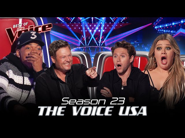 The Voice USA: The best Blind Auditions u0026 Moments of Season 23 class=