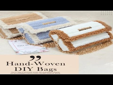 Diy Hand Woven Bags| Creative Ideas