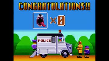 Puzzle and Action Tant-R (タントアール) - Final mini-game and Ending (Mega Drive Ver.)